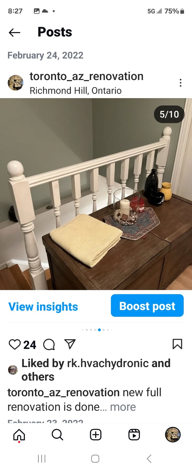 Stair renovation